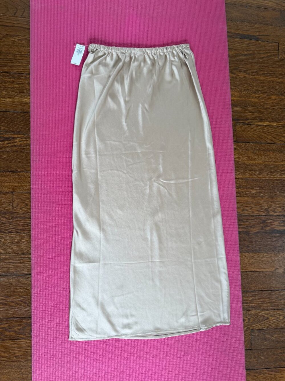 NEW Midi Satin Skirt, Old Navy, Color Tan, XS - Picture 4 of 7